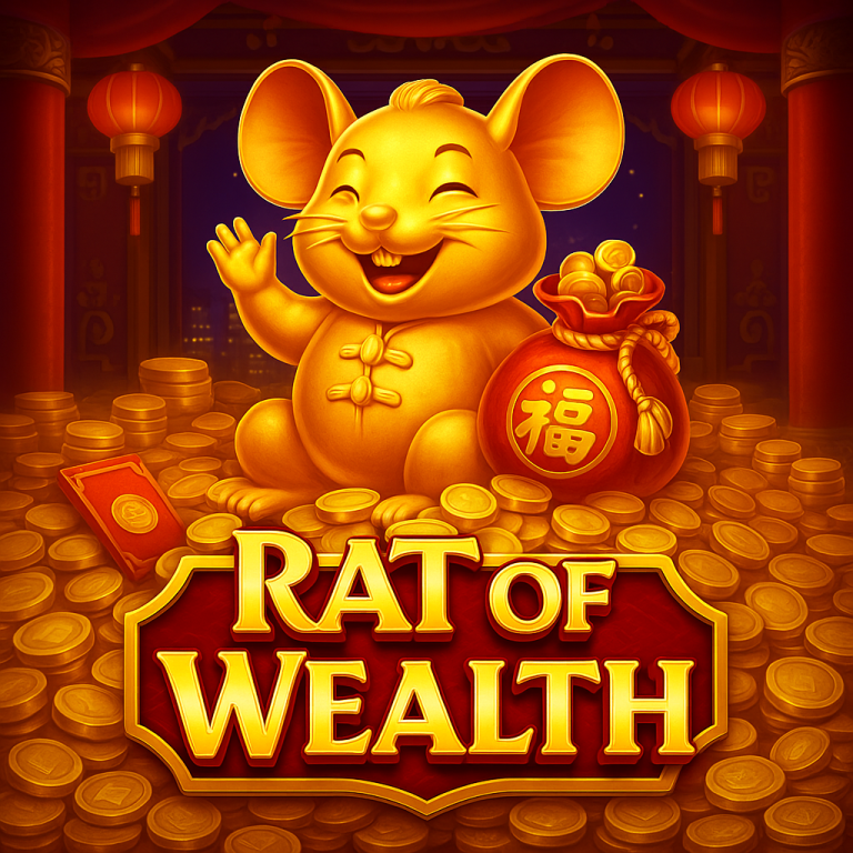 🧧 RAT OF WEALTH – Keberuntungan Tikus Emas dari PlayStar
